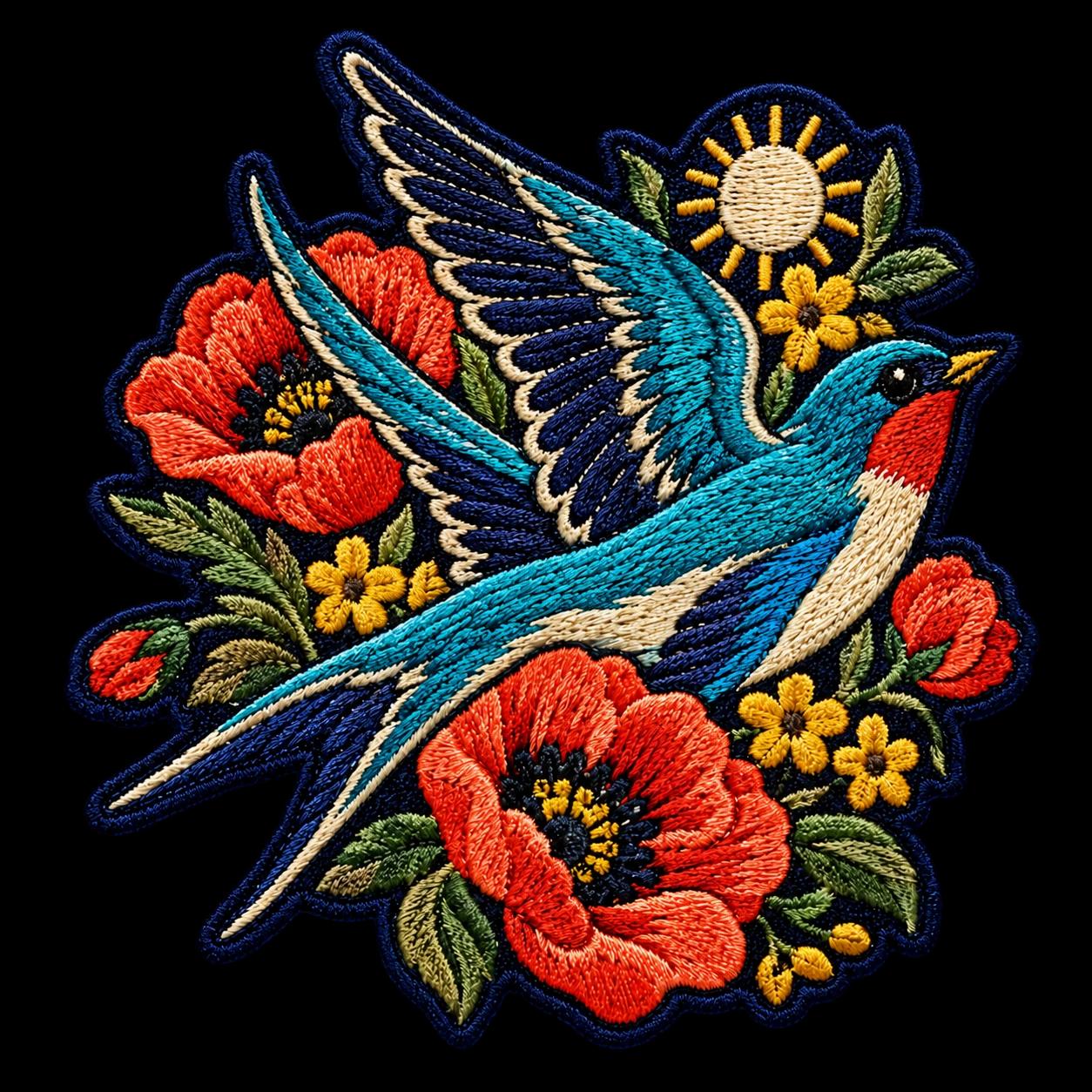 Embroidered patches