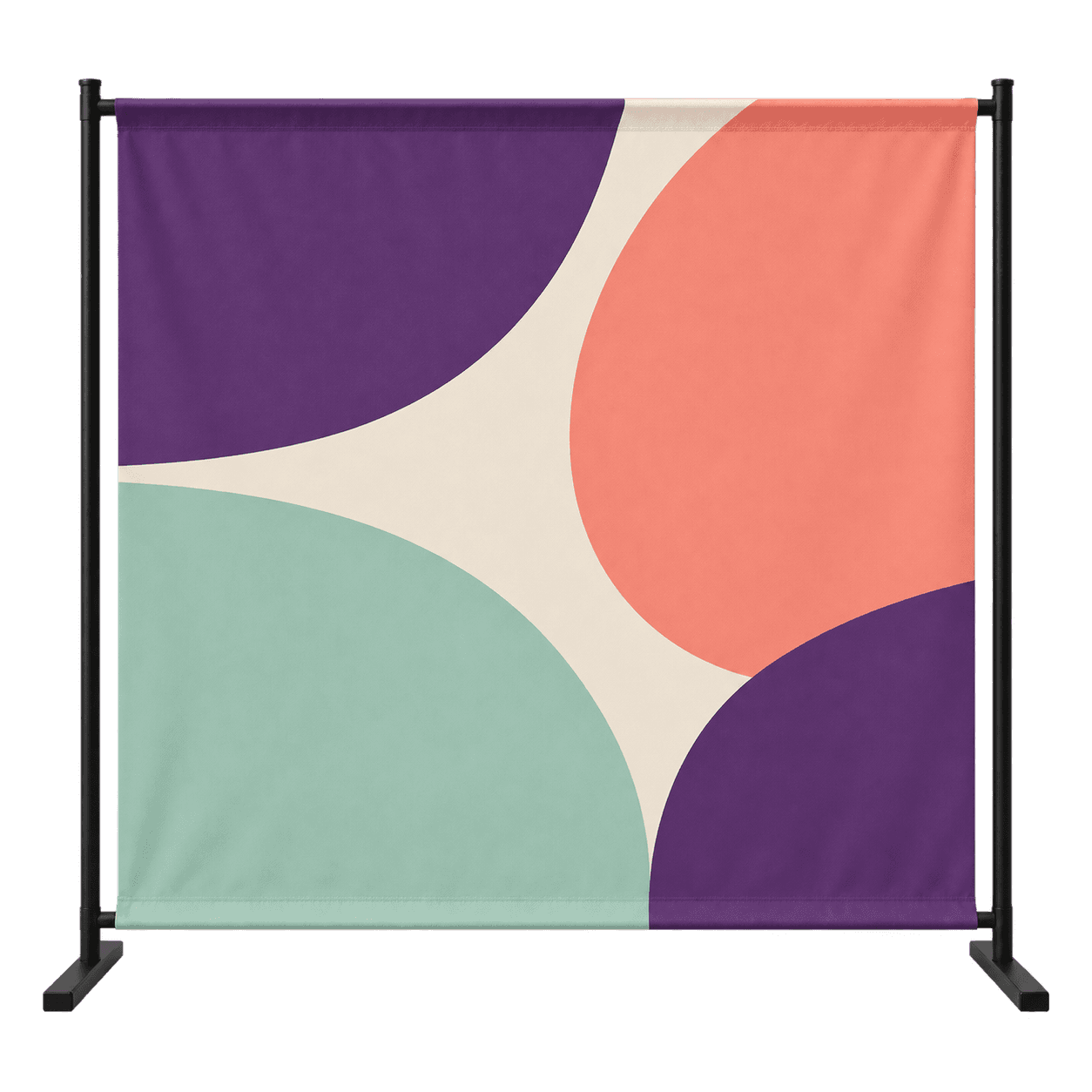 Adjustable stand banner