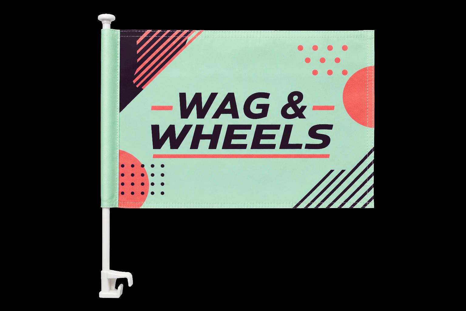 Car flags product example