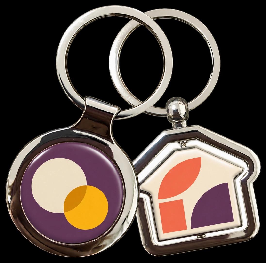 Epoxy keychains