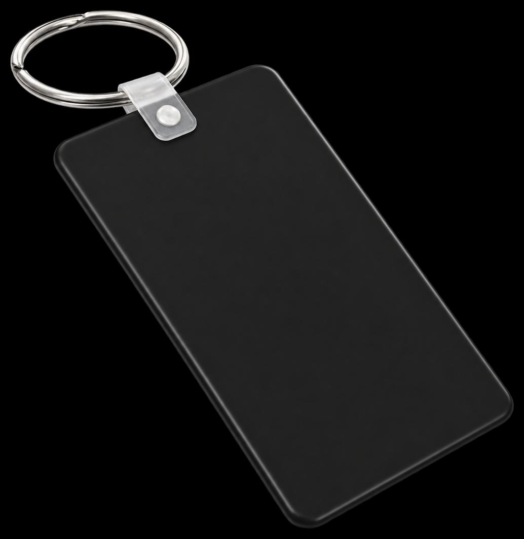 Soft plastic keychains