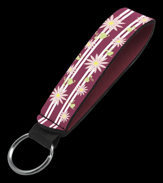 Neoprene keychains
