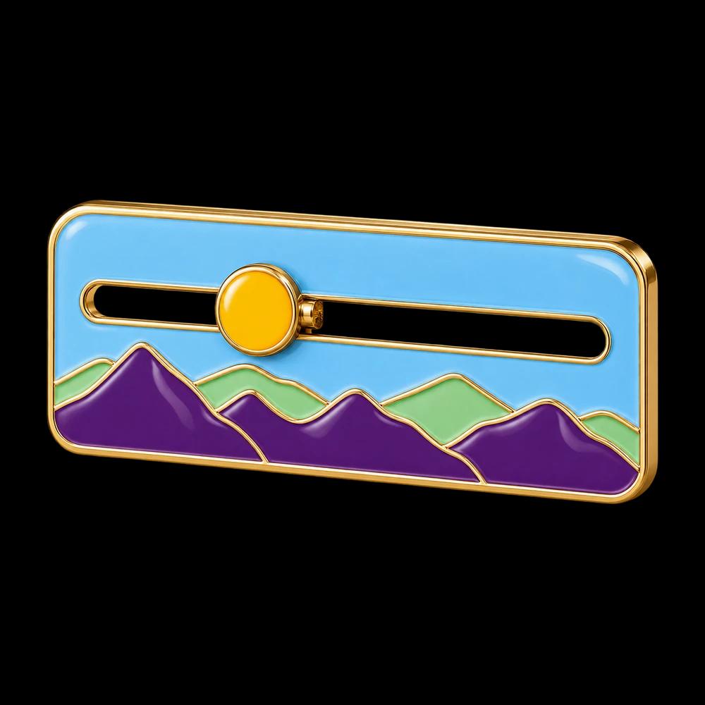 Sliding pins