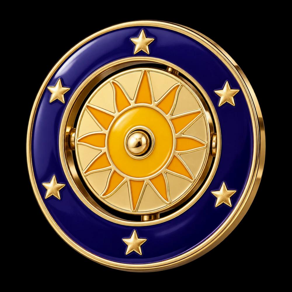 Spinner pins