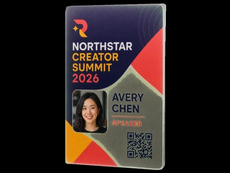 Frosted PVC card finish illustration