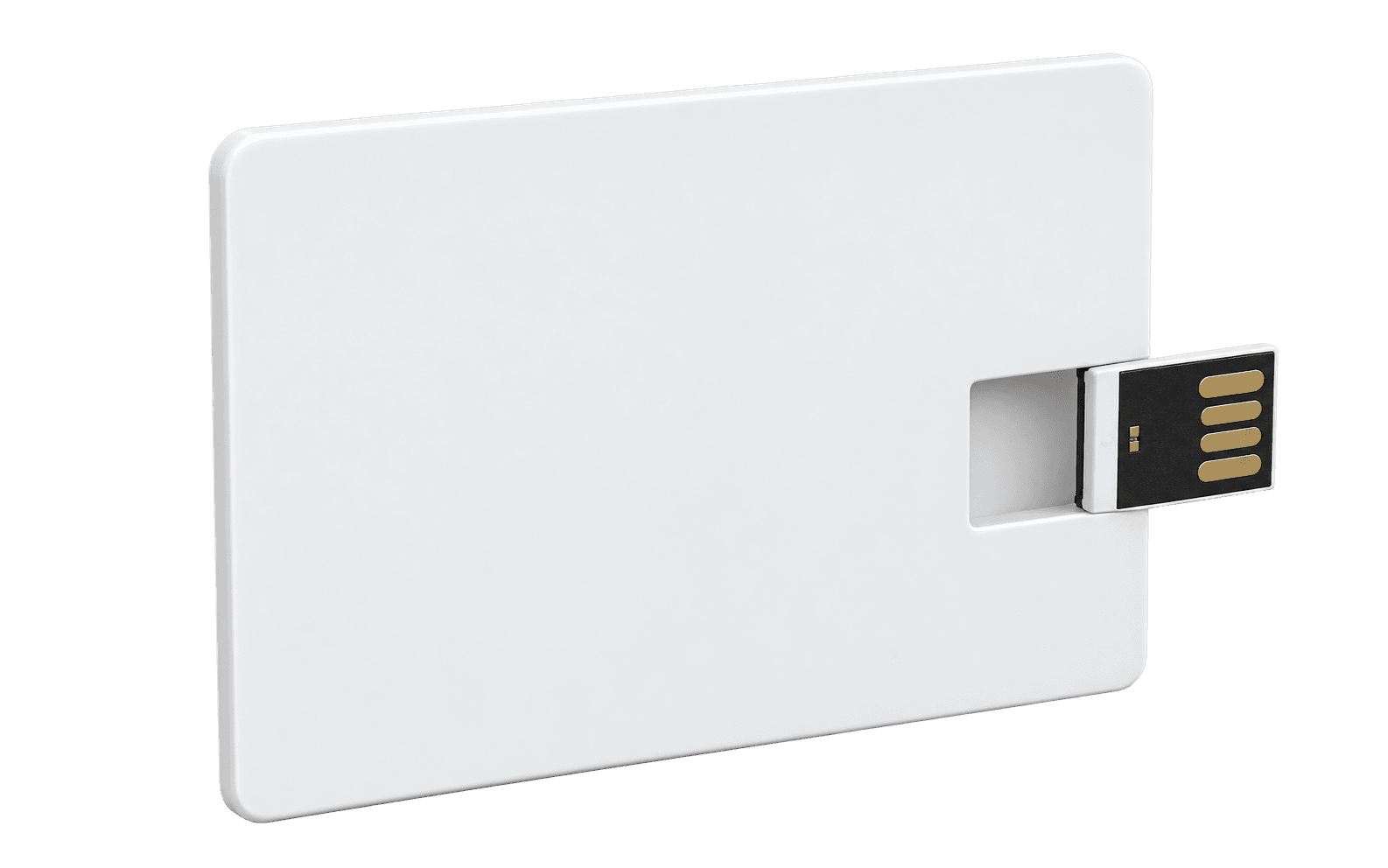 Micro-flip card USB drive construction