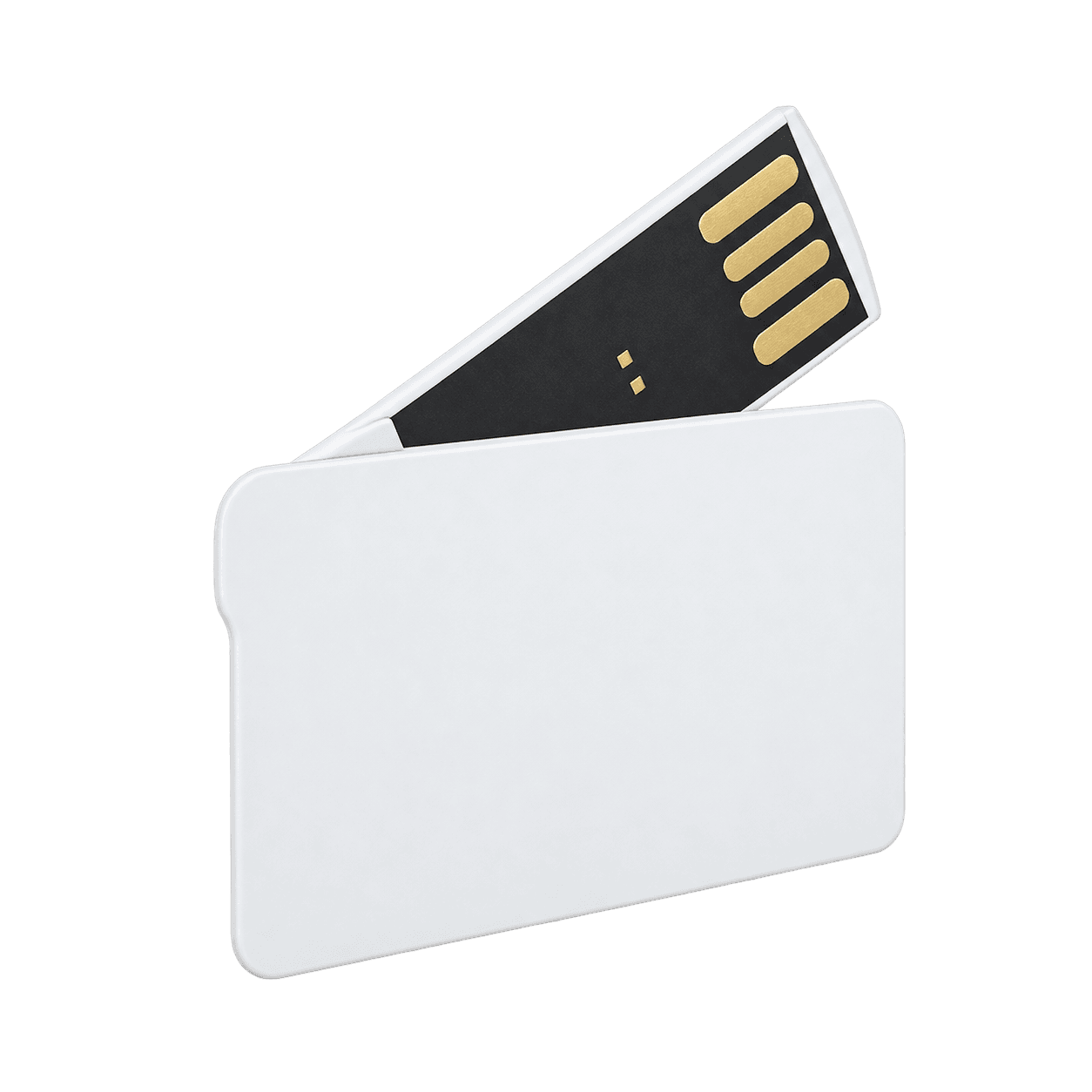 Mini-spin card USB drive construction