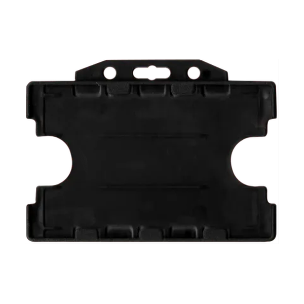 Plastic Insert Badge Holder — Horizontal, fits 3.38×2.12″ card