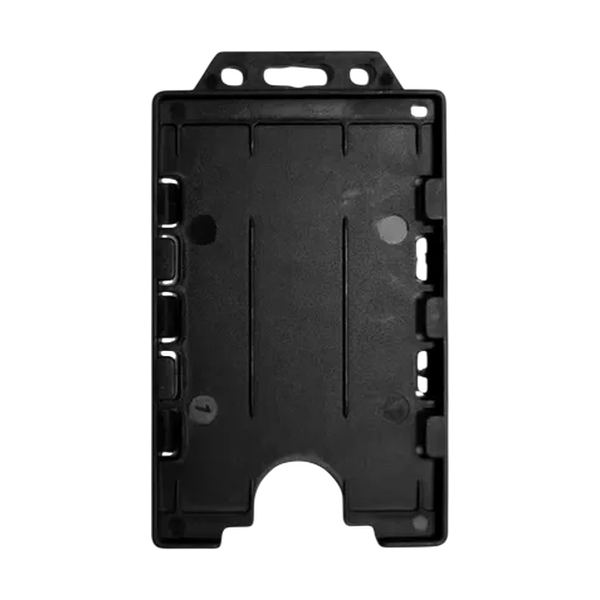 Plastic Insert Badge Holder — Vertical, fits 2.12×3.38″ card