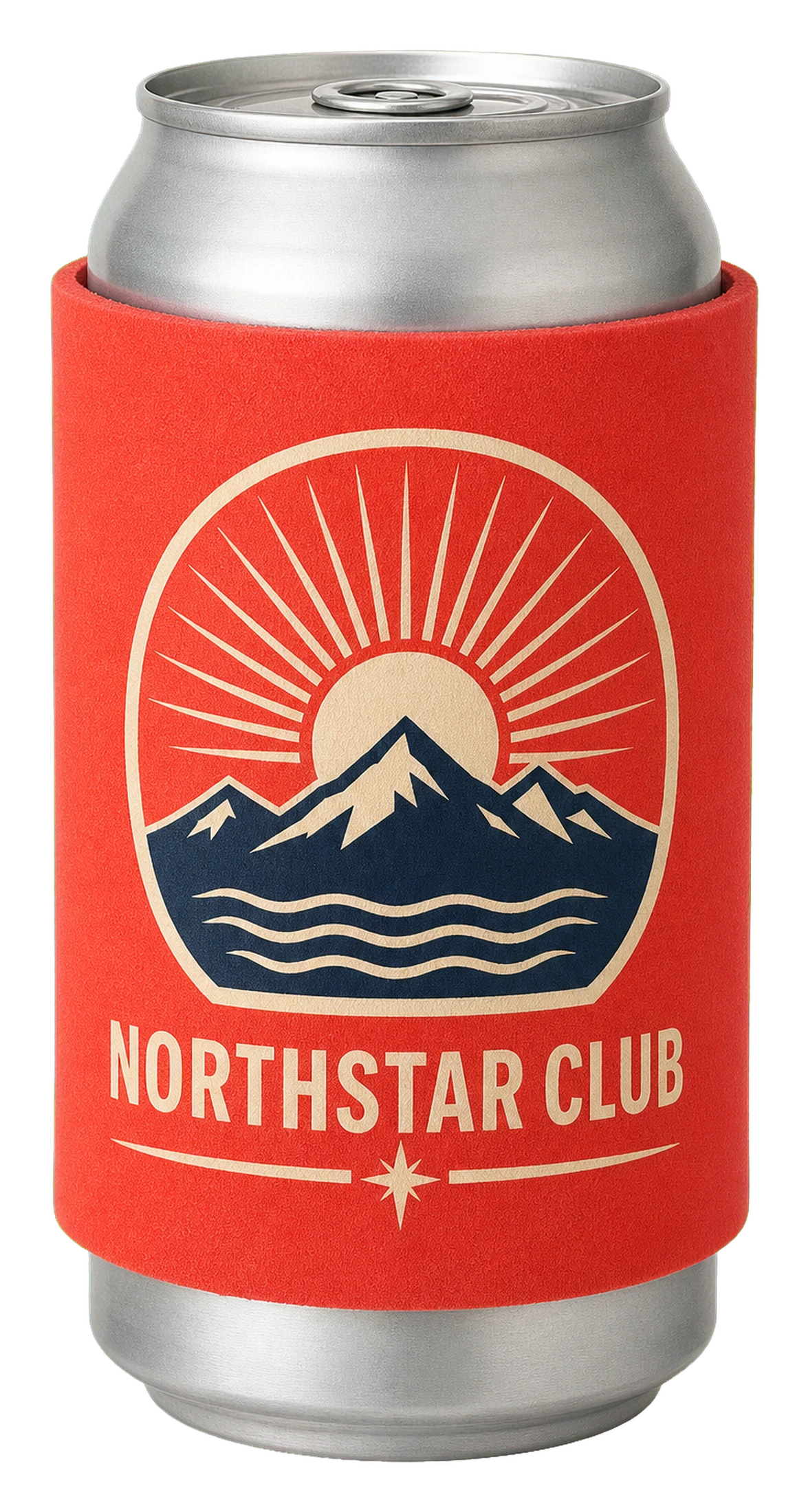 Open-bottom custom can sleeve