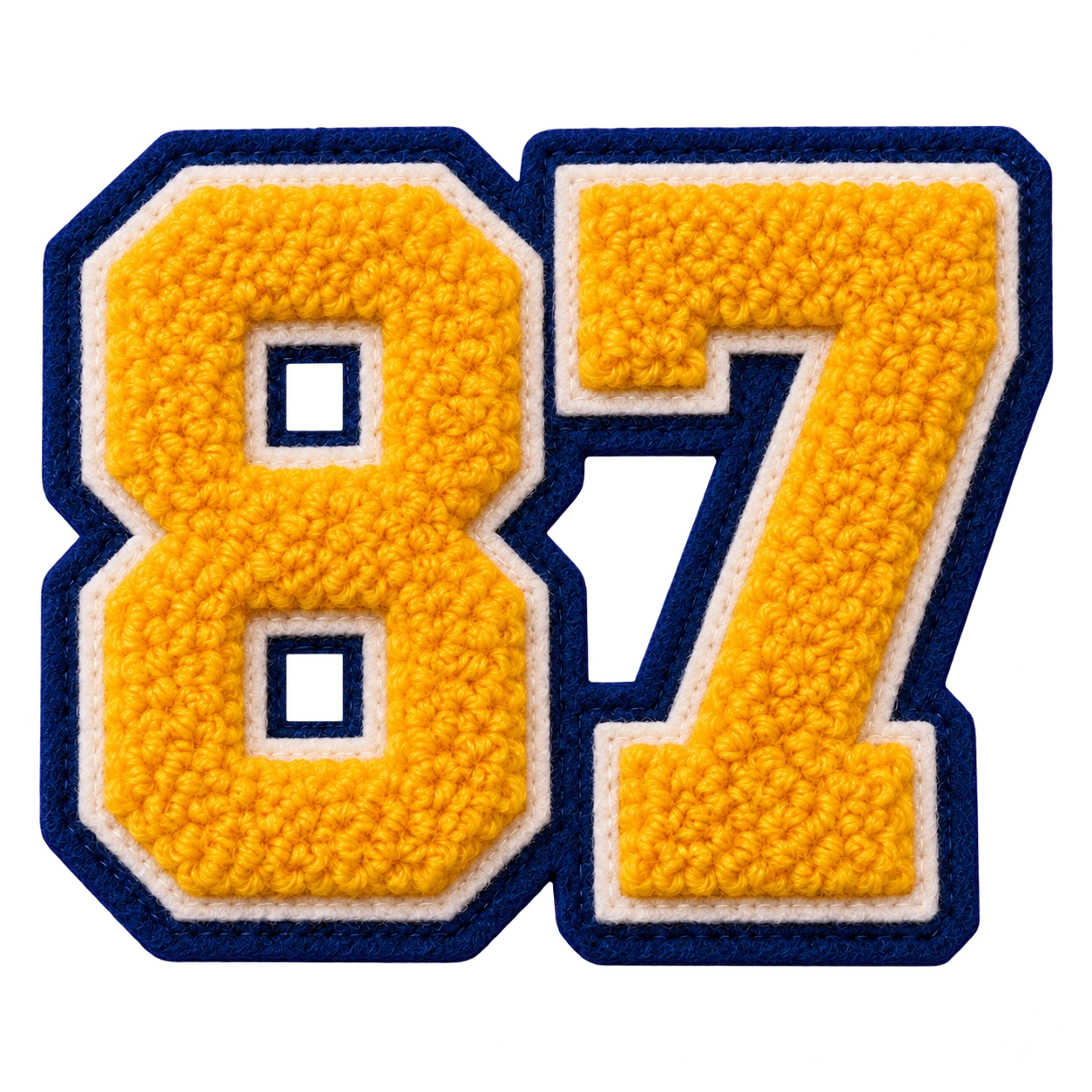 Chenille patches